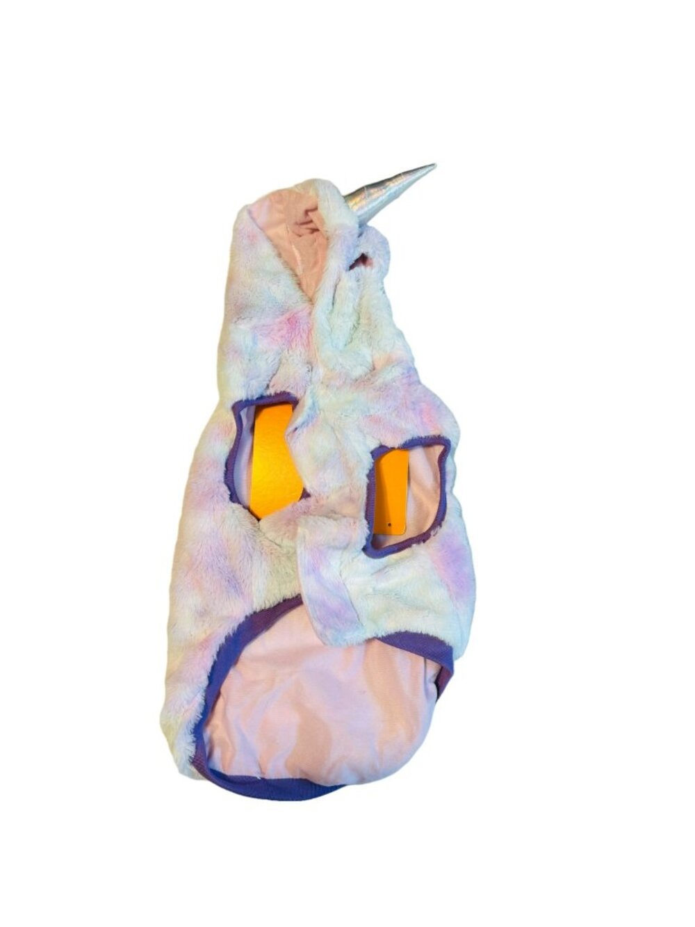 Unicorn Pet Dog and cat Halloween Costume Pj with Hoodie (M)